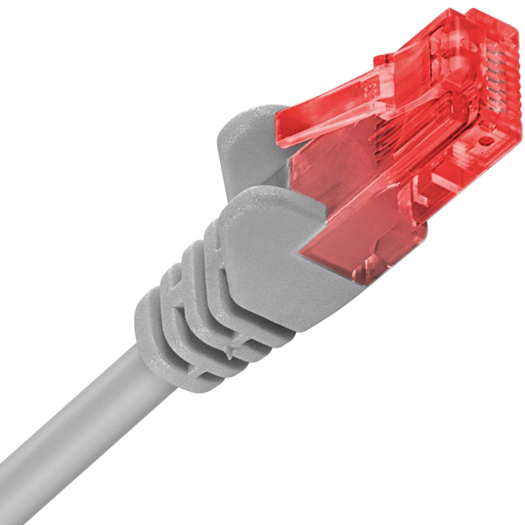 Cable de xarxa ethernet Cat. 6 UTP de 1,5 m de color gris