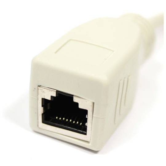 Category 6 UTP Cable male gray female 5m