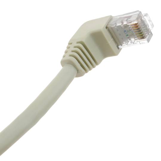 Câble de réseau de catégorie 6 Cat.6 RJ45 angle droit UTP 24AWG LAN de 2 m