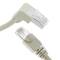 Network cable Category 6 Cat.6 RJ45 right-straight angle FTP 24AWG LAN of 2 m