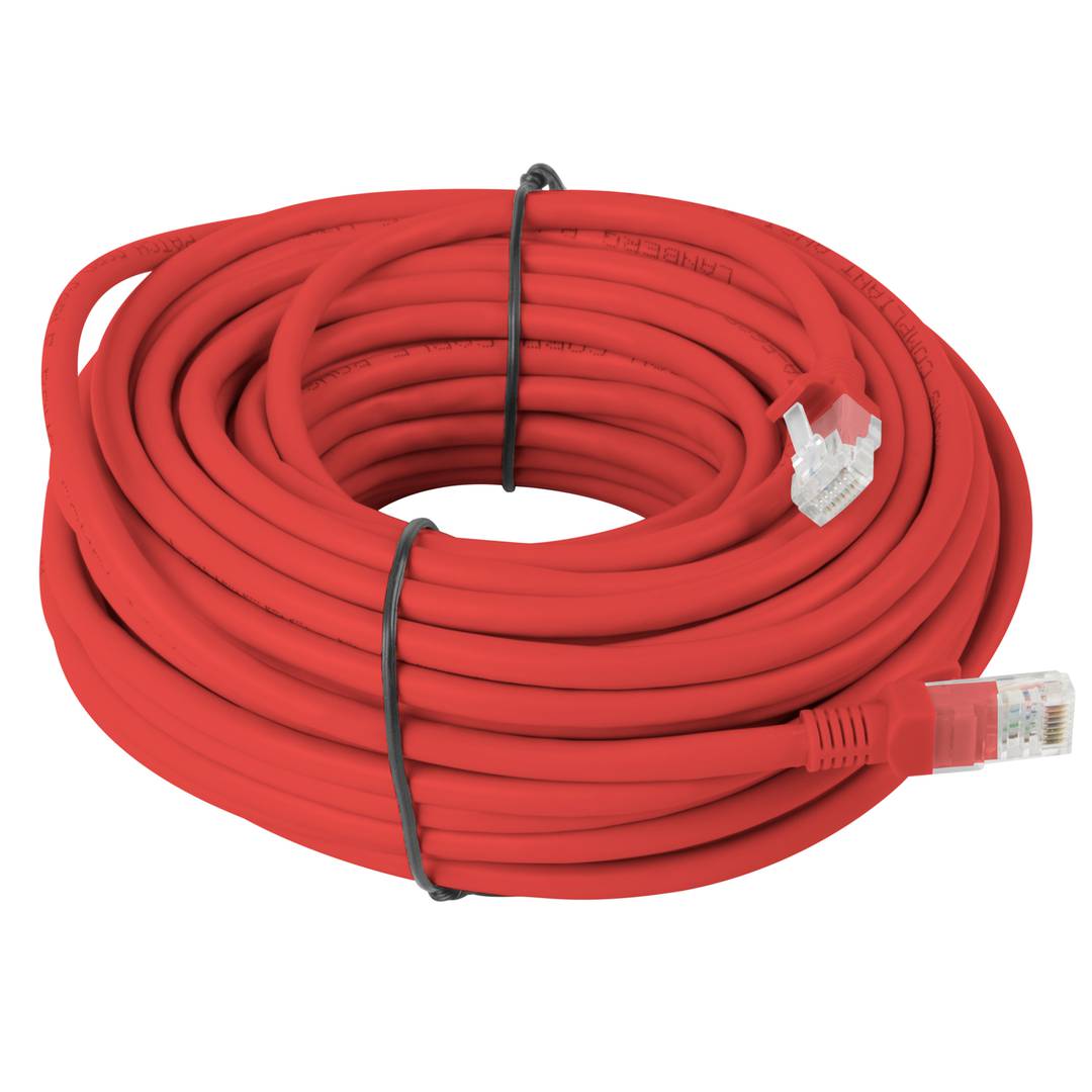 Cavo di rete Ethernet UTP Lanberg Cat.6 rosso 20m