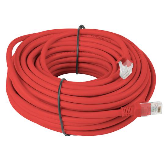 Cavo di rete Ethernet UTP Lanberg Cat.6 rosso 20m