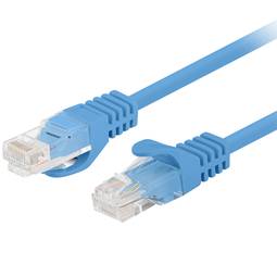 Cable de xarxa ethernet UTP Lanberg Cat.6 blau 25cm