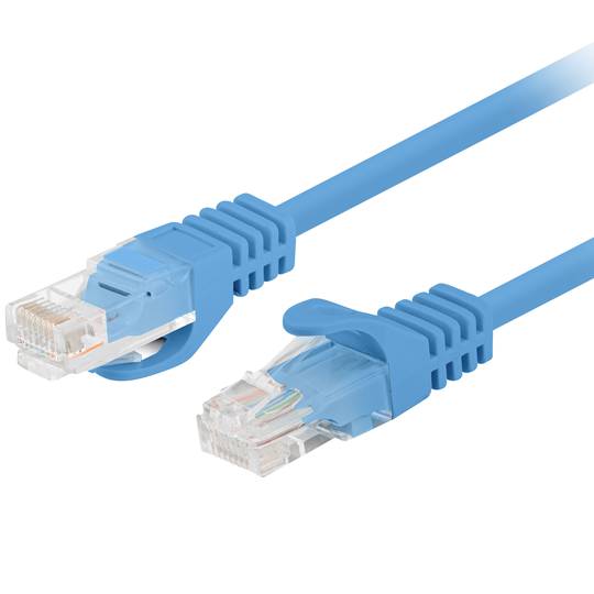 0.25 m blue Cat. 6 UTP Ethernet network cable PCU6-10CC-0025-B
