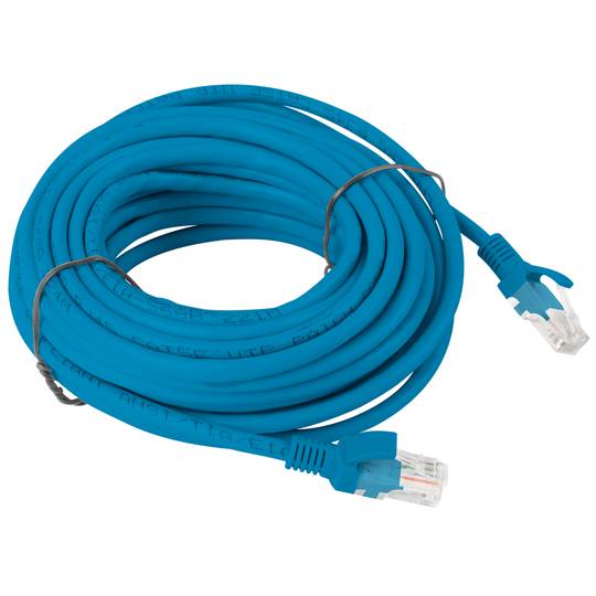Ethernet network cable UTP Lanberg Cat.6 blue 10m