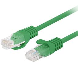 Cable de red ethernet Cat. 6 UTP de 0,25 m de color verde PCU6-10CC-0025-G
