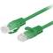Ethernet netwerkkabel UTP Lanberg Cat.6 groen 25cm