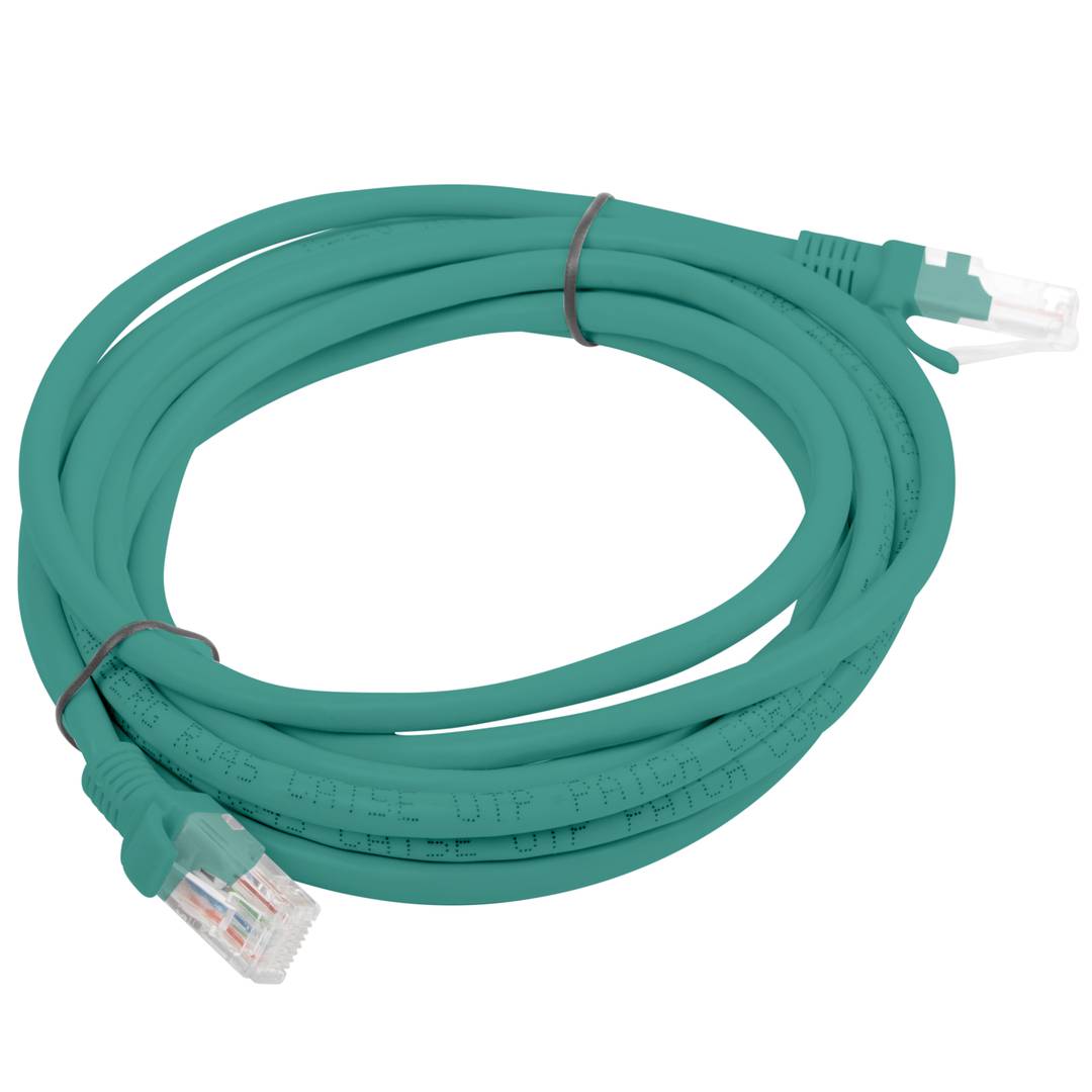 Cabo de rede Ethernet UTP Lanberg Cat.6 verde 3m