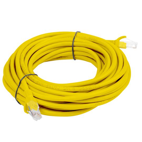 5 m Cat. 6 UTP ethernet network cable yellow PCU6-10CC-0500-Y
