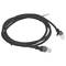 Cabo de rede Ethernet UTP Lanberg Cat.6 preto 1,5 m
