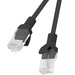 Cavo di rete Ethernet UTP Lanberg Cat.6 nero 1m