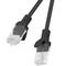 Cabo de rede Ethernet UTP Lanberg Cat.6 preto 1m