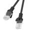 Ethernet network cable Cat. 6 UTP 5 m black PCU6-10CC-0500-BK