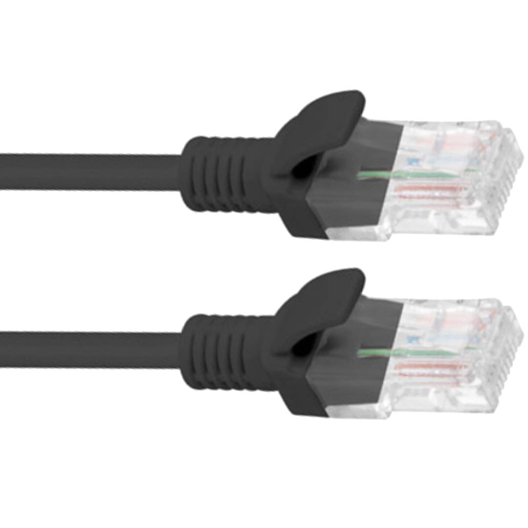 Ethernet network cable Cat. 6 UTP 5 m black PCU6-10CC-0500-BK
