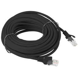 Ethernet network cable Cat. 6 UTP 10 m black PCU6-10CC-1000-BK