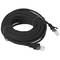 Kabel sieciowy Ethernet UTP Lanberg Cat.6 czarny 10m