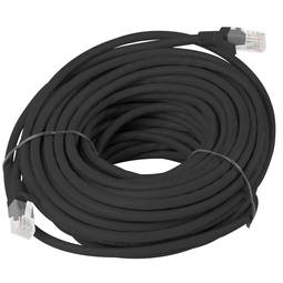 Ethernet netwerkkabel UTP Lanberg Cat.6 zwart 15m