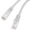 Ethernet-Netzwerkkabel UTP Lanberg Cat.6 grau 10 Gbps 25cm