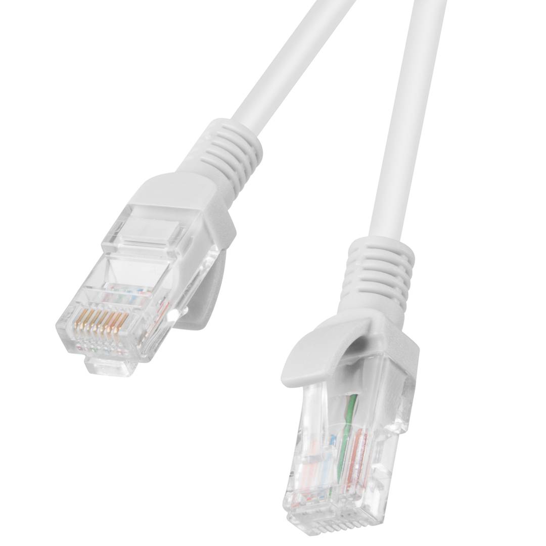 Cable de xarxa ethernet UTP Lanberg Cat.6 gris 1m