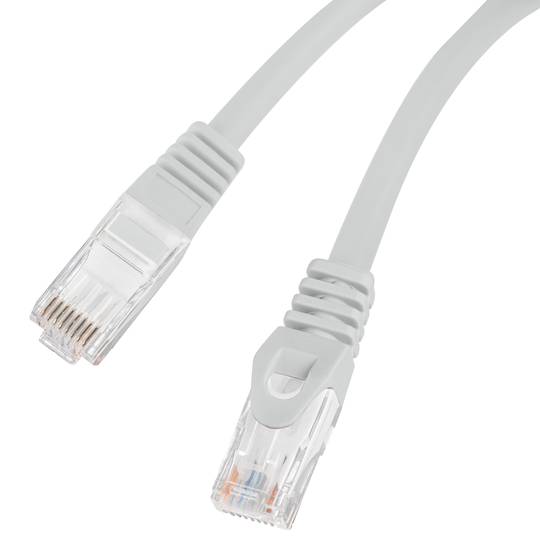 Kabel sieciowy Ethernet UTP Lanberg Cat.6 szary 1250 Mbit/s 2m
