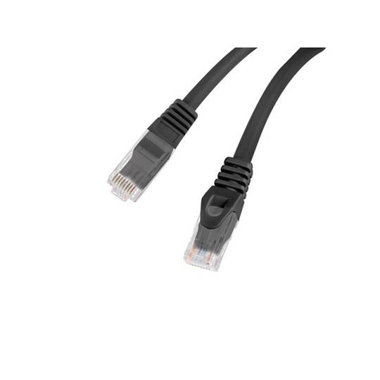 Cavo di rete Lanberg 0,5 m cat6, U/UTP (UTP) con connettori da RJ-45 a RJ-45 PCU6-10CU-0050-BK