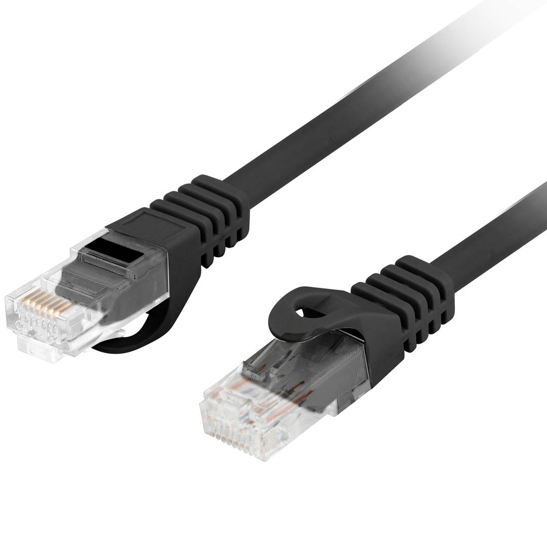 Netwerkkabel RJ-45 U/UTP (UTP) Cat6 1,5 meter van Lanberg PCU6-10CU-0150-BK