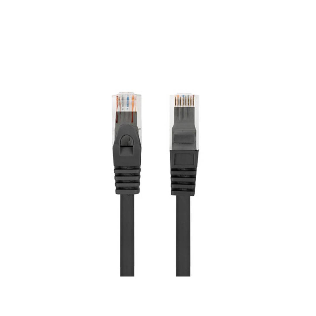 Lanberg network cable 2 m cat6, U/UTP (UTP) with RJ-45 connectors on both ends PCU6-10CU-0200-BK