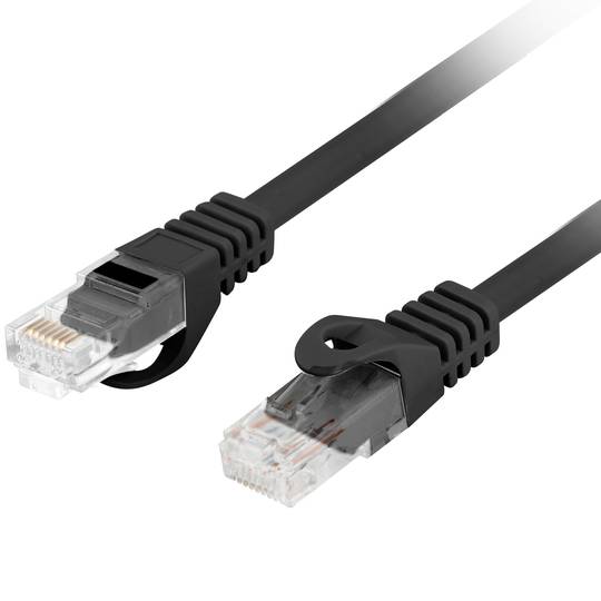 Cabo de rede Lanberg 10m cat6 UTP com conectores RJ-45 em ambas as extremidades