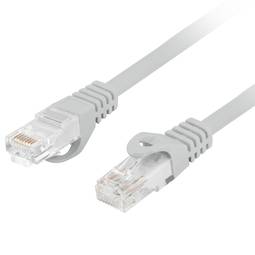 Câble réseau Lanberg 1 m cat6, U/UTP (UTP) avec connecteurs RJ-45 aux deux extrémités PCU6-10CU-0100-S
