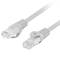 Lanberg Netzwerkkabel 1 m Cat6, U/UTP (UTP) mit RJ-45 Steckern an beiden Enden PCU6-10CU-0100-S