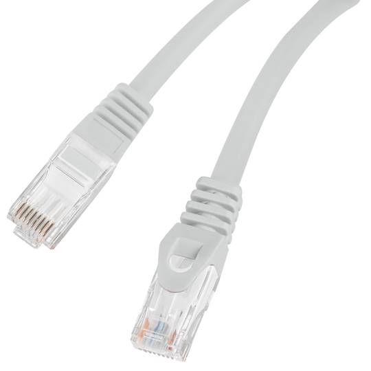 Lanberg 1.5m network cable, cat6, U/UTP (UTP), with RJ-45 connectors on both ends PCU6-10CU-0150-S