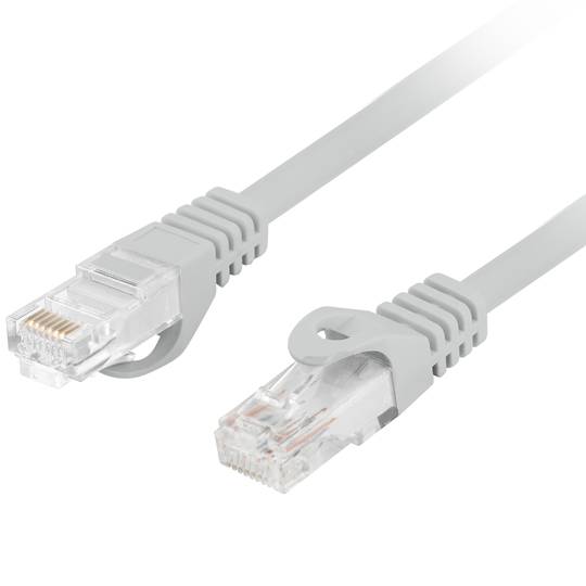 Cabo de rede Lanberg 3 m cat6 U/UTP (UTP) com conectores RJ-45 em ambas as extremidades PCU6-10CU-0300-S