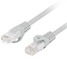 Lanberg PCU6-10CU-1000-S Cavo di rete UTP cat6 da 10 m con connettori RJ-45 su entrambe le estremità