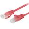 Cable de red de Lanberg cat 6/UTP de 7.5 m color rojo PCU6-10CC-0750-R