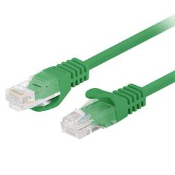 Pak van 10 stuks Lanberg cat 6 UTP netwerkkabel 0,5 m groene kleur PCU6-20CC-0050-G