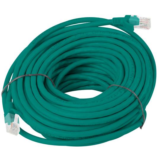 Cable de red de Lanberg cat.6 UTP de 15 m color verde PCU6-10CC-1500-G