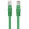 Pack of 10 units Lanberg cat 6 UTP network cable of 3 m green color PCU6-20CC-0300-G