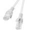 10 stuks Lanberg netwerkkabel cat.6 UTP 0,5 m grijze kleur PCU6-20CC-0050-S