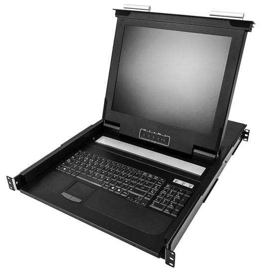 Consola KVM rack 19
