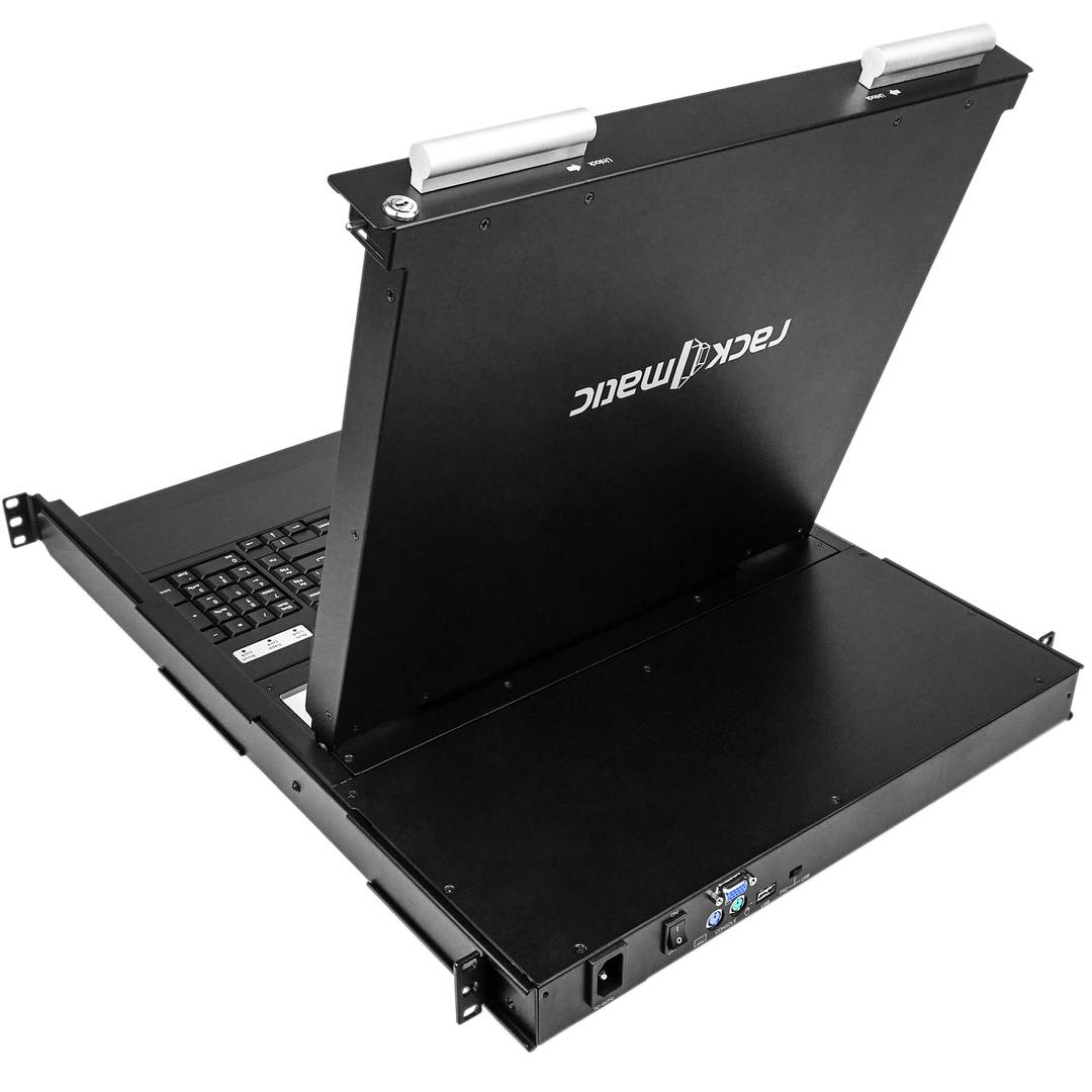 Consola KVM rack 19
