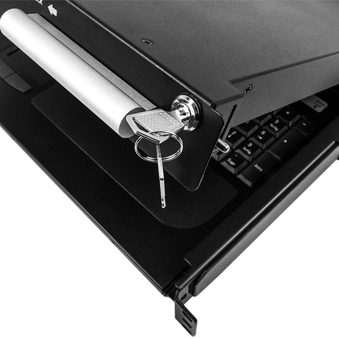 Consola KVM rack 19