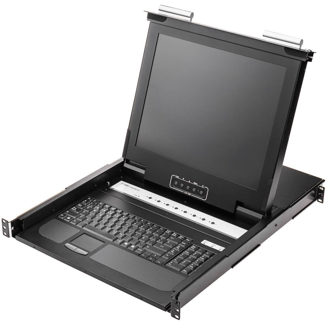 Consola KVM rack 19