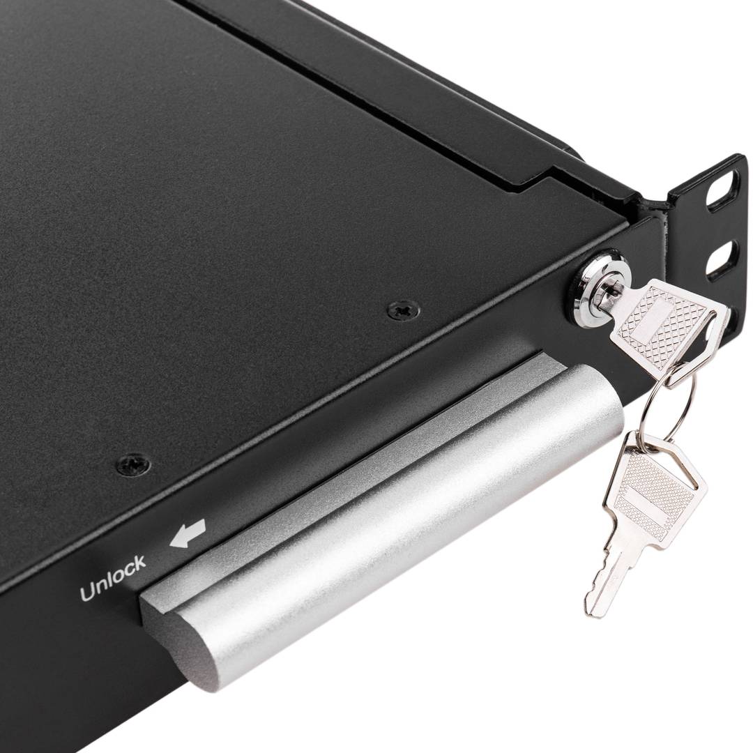 Consola KVM rack 19