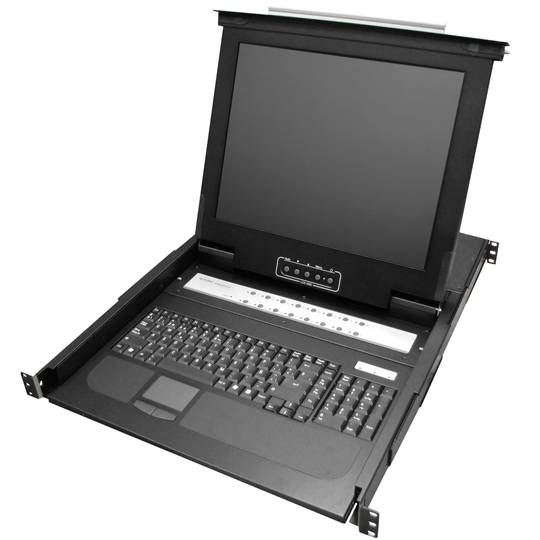 Console KVM rack de 19