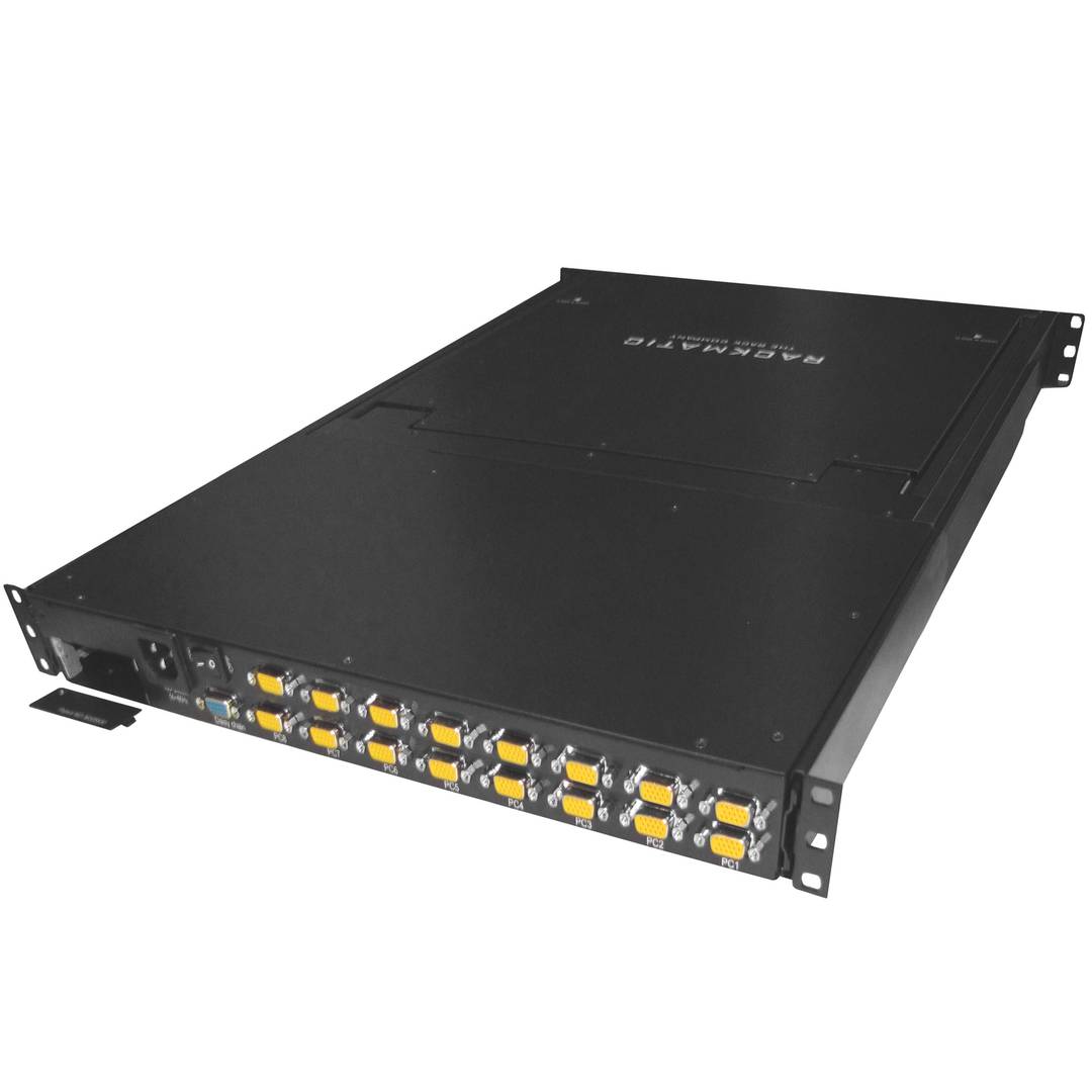 Consola KVM rack 19