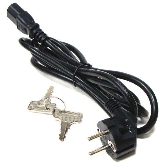 RackMatic 19-inch KVM-rackconsole met 1 poort en VS-toetsenbord