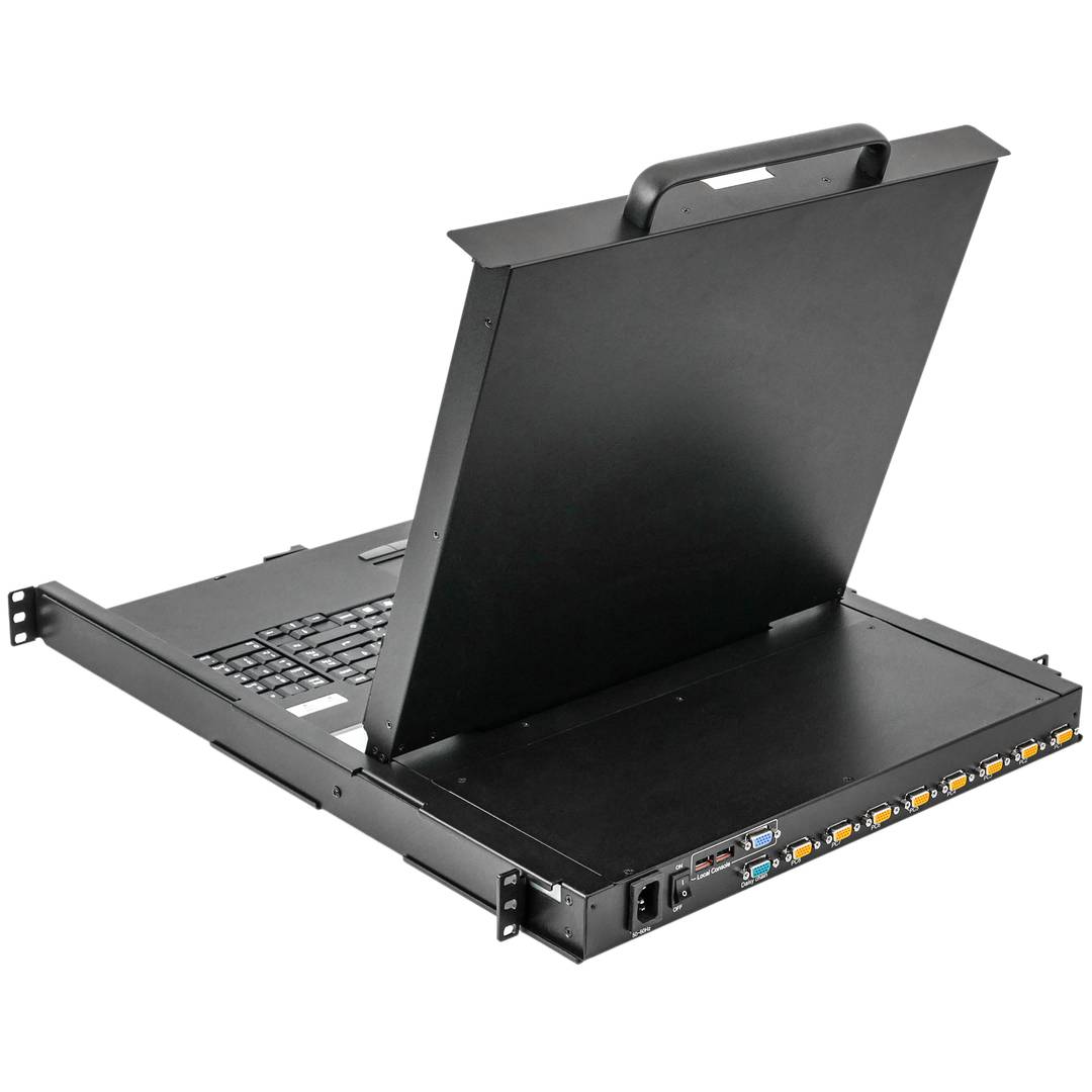 Consola KVM rack 19