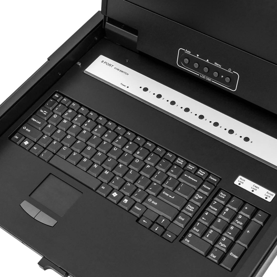 Consola KVM rack 19