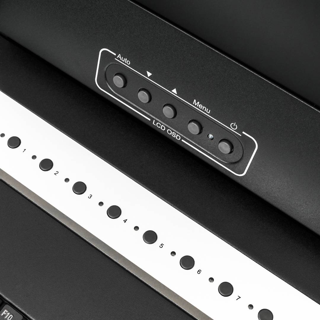 Consola KVM rack 19