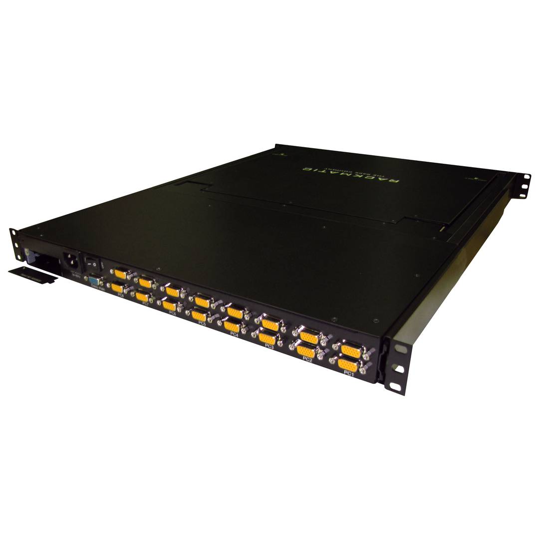 Consola KVM rack 19